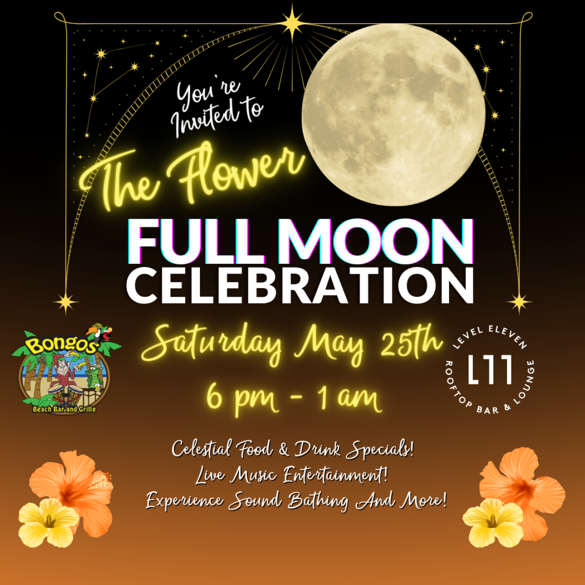 FLOWER FULL MOON CELEBRATION